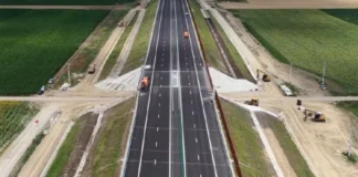 A7 Adjud – Bacău, inaugurare record: tronsonul intră în topul celor mai lungi deschideri de autostradă din România