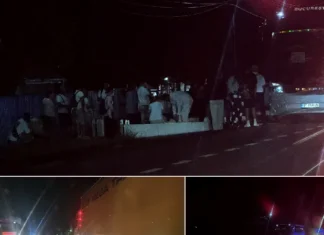 NEWS ALERT: (VIDEO) Accident pe DN2-E85, la Sascut. TIR, autocar și un SUV, implicate în impact