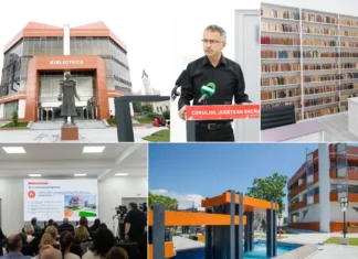 (FOTO) Biblioteca Județeană „Costache Sturdza” Bacău se mută în casă nouă. Investiția a costat peste 36,8 milioane de lei, bani din PNRR şi de la Consiliul Judeţean