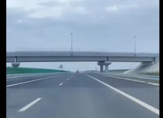 (VIDEO) Adjud-Bacău în doar 20 de minute pe A7. Simularea făcută înainte de deschiderea autostrăzii