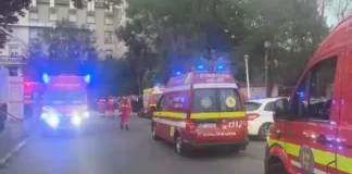 ULTIMA ORĂ: (FOTO) Incendiu la Institutul Clinic Fundeni. Zeci de pacienți au fost evacuați