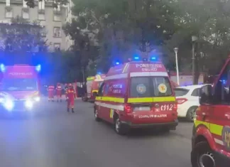 ULTIMA ORĂ: (FOTO) Incendiu la Institutul Clinic Fundeni. Zeci de pacienți au fost evacuați