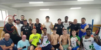 (FOTO) Raj Vrînceanu, din nou acasă, la Onești. Antrenorul starului MMA Conor McGregor a venit cu o echipă de tineri boxeri din Irlanda. „Piticu” Dimofte: „Bine ai venit, prietene!”