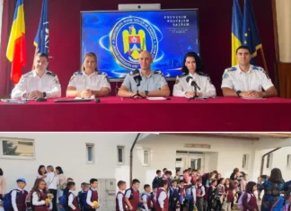 Școala începe cu polițiști, pompieri și jandarmi în alertă. 57 de infracțiuni în școlile din județul Bacău, anul trecut