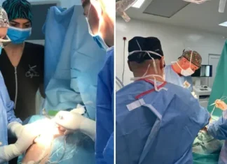 (FOTO) Motociclist din Buhuși, grav rănit într-un accident, operat cu succes la SJU Bacău timp de aproape 8 ore după transferul de la Neamț. Medicii au făcut o intervenție în două etape