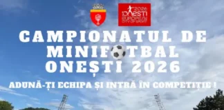 Ultimele zile pentru înscrieri la Campionatul de Minifotbal Onești 2026. Duminică este termenul-limită