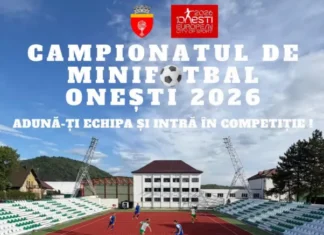 Ultimele zile pentru înscrieri la Campionatul de Minifotbal Onești 2026. Duminică este termenul-limită