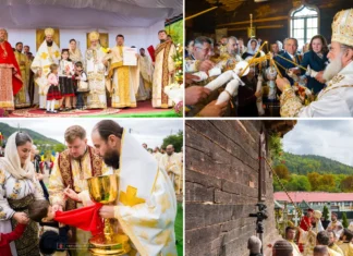 (FOTO) Biserica Domnească „Sfânta Cuvioasă Parascheva” din Târgu Ocna, sfințită după cea mai amplă restaurare din ultimii 300 de ani