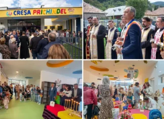 (FOTO) Prima creșă din Târgu Ocna și-a deschis porțile. 60 de copii au început aventura la „Prichindel”