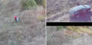(FOTO) A aruncat un sac de gunoi pe un teren viran din Gura Văii, dar a fost filmat. Mesajul ironic al primarului pentru autor