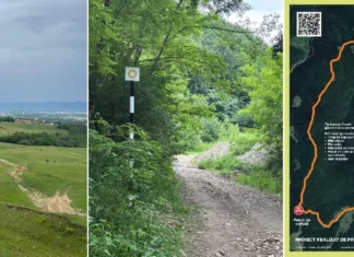 (FOTO) „Cărările Măgurii”, noua invitație la drumeție în județul Bacău. Traseul de 11,2 kilometri a fost inaugurat și ascunde o panoramă spectaculoasă