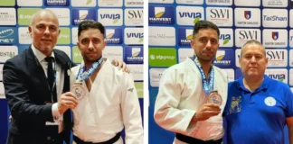 (FOTO) Medalie mondială pentru CSM Onești: Ionuț Munteanu, bronz la Sarajevo, la CM de Judo Veterani