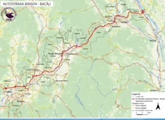 Autostrada A13 Brașov-Bacău, 174 de kilometri împărțiți în 5 loturi. Detalii despre sectorul Onești