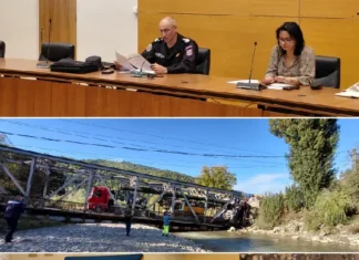 NEWS ALERT: Plan de urgență după prăbușirea podului de pe DN12A, în Ciobănuș. Se construiește un pod provizoriu. Măsurile de urgență dispuse de CJSU