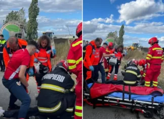 NEWS ALERT: (FOTO) Accident mortal pe DN2-E85, lângă Adjud. Un tânăr de 32 de ani a decedat după impactul cu o autocisternă