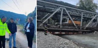 (VIDEO) Soluții pentru circulația pe DN12A după prăbușirea podului de la Ciobănuș. Ce anunță autoritățile băcăuane