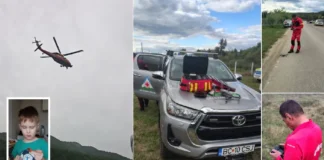 ULTIMA ORĂ: Elicopter și cameră cu termoviziune, folosite pentru căutarea băiețelului dispărut în Dofteana