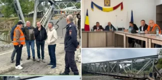1,5 milioane de lei pentru ruta provizorie de la Ciobănuș. Ce se întâmplă după prăbușirea podului de pe DN12A