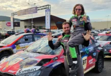 (FOTO) Oneștiul are din nou o campioană! Carmen Poenaru, alături de Simone Tempestini, a cucerit titlul național la raliuri