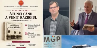 Istoria Oneștiului în Primul Război Mondial, într-o nouă carte semnată de Vasile Jenică Apostol, Bogdan-Florin Romandaș și Adrian Butnaru. Când va avea loc lansarea volumului „Atunci când a venit războiul. Onești (1916–1917)”