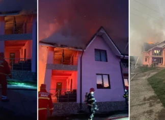 ULTIMA ORĂ: (FOTO) Ce a declanșat incendiul dezastruos de la Mănăstirea Cașin: Apelul primarului Adrian George Bucur pentru ajutorarea familiei Nistor