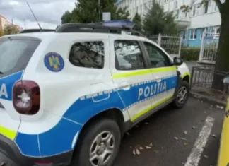 Polițist lovit cu capul în figură de un individ violent! Agresiunea a declanșat o intervenție în forță