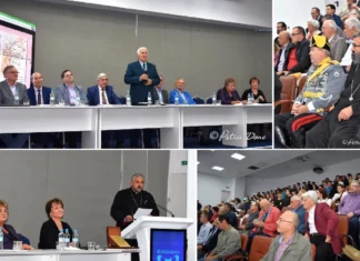 (FOTO) Istoria Oneștiului a revenit în prim-plan! Aula Bibliotecii „Radu Rosetti”, arhiplină la lansarea unei cărți fundamentale despre Primul Război Mondial