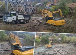 (FOTO) Veste bună pentru șoferi: Au început lucrările la drumul provizoriu de la Ciobănuș, pe DN12A