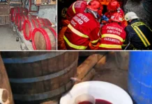 Anunț ISU Bacău pentru gospodari: Regulile vitale când pui mustul la fermentat în beci. PERICOL MORTAL în pivniță!