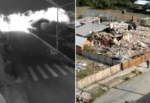 (VIDEO) Cum s-a produs explozia devastatoare din Vrancea care a ras de pe fața pământului două case și o anexă, a avariat alte șapte locuințe și a trimis un bărbat în stare critică la spital