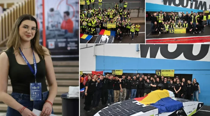 (FOTO) Bianca Lepșa, tânăra din Onești care construiește mașini solare la Politehnica București. Următoarea provocare: Australia