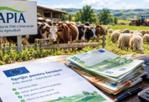Subvenții APIA 2026 în Bacău: câți bani primesc fermierii pe hectar și pe cap de animal