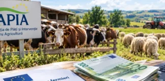 Subvenții APIA 2026 în Bacău: câți bani primesc fermierii pe hectar și pe cap de animal