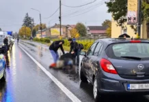 ULTIMA ORĂ: (FOTO) Un nou accident rutier în județul Bacău: pieton lovit pe trecerea de pietoni