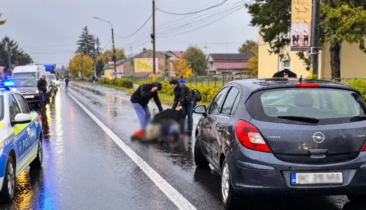 ULTIMA ORĂ: (FOTO) Un nou accident rutier în județul Bacău: pieton lovit pe trecerea de pietoni