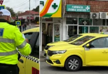 (FOTO) Poliția a luat la puricat taximetriștii din Bacău: controalele s-au lăsat cu zeci de amenzi