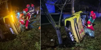 ULTIMA ORĂ: (FOTO) Accident cu victimă pe DN11 Oneşti – Bacău, la Livezi: O persoană a rămas încarcerată după impactul dintre un autoturism și un TIR