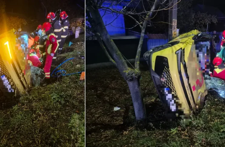 ULTIMA ORĂ: (FOTO) Accident cu victimă pe DN11 Oneşti – Bacău, la Livezi: O persoană a rămas încarcerată după impactul dintre un autoturism și un TIR