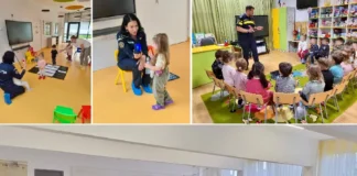 (FOTO) Polițiștii IPJ Bacău, în mijlocul elevilor la „Școala Altfel”. Violența și siguranța online, printre temele discutate