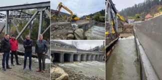 (FOTO) Când se deschide circulaţia pe drumul tehnologic de la Ciobănuș pe DN12A, care va permite reluarea traficului greu după prăbuşirea podului de fier