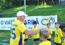 (FOTO) Nou proiect fotbalistic în județul Bacău: Giani Florian pariază pe un proiect dedicat copiilor şi tinerelor talente