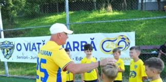(FOTO) Nou proiect fotbalistic în județul Bacău: Giani Florian pariază pe un proiect dedicat copiilor şi tinerelor talente