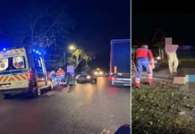 NEWS ALERT: (FOTO) Accident mortal pe DN11, în apropiere de Onești. Un biciclist a decedat după ce a fost lovit de o mașină