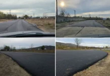 (FOTO) Drumul Dj 119 Onești – Gura Văii, reparat pe porțiunile cele mai degradate. Primar: „Rezultatul? Infinit mai bine!”