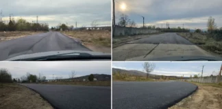 (FOTO) Drumul Dj 119 Onești – Gura Văii, reparat pe porțiunile cele mai degradate. Primar: „Rezultatul? Infinit mai bine!”