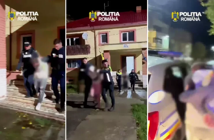 (VIDEO) Agresiune și violare de domiciliu în Bacău: O femeie și doi bărbați din Sascut au ajuns în arestul poliției