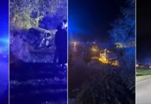 NEWS ALERT: (VIDEO) Grav accident rutier pe DN12A Onești – Comănești, în localitatea Dofteana, după un impact violent între un BMW și un microbuz de persoane