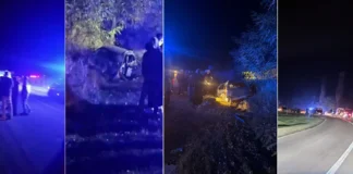 NEWS ALERT: (VIDEO) Grav accident rutier pe DN12A Onești – Comănești, în localitatea Dofteana, după un impact violent între un BMW și un microbuz de persoane