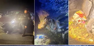 (FOTO) Noi detalii în cazul accidentului grav din Dofteana, de pe DN12A: Un șofer de 20 de ani, băut, a izbit un microbuz. 13 persoane implicate, 5 răniți au ajuns la spital