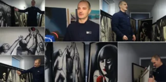Valentin Boantă din Onești a învins Penitenciarul Vaslui în instanță. Ce se întâmplă cu cele 10 tablouri din „Seria Păcatului”